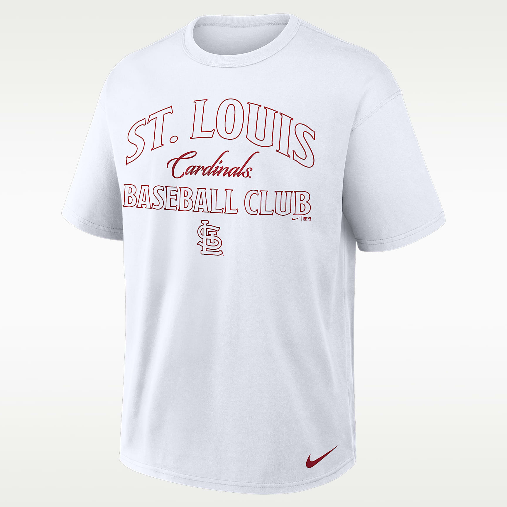 St. Louis Cardinals Lock Up Minimal Max90 Men's Nike MLB T-Shirt